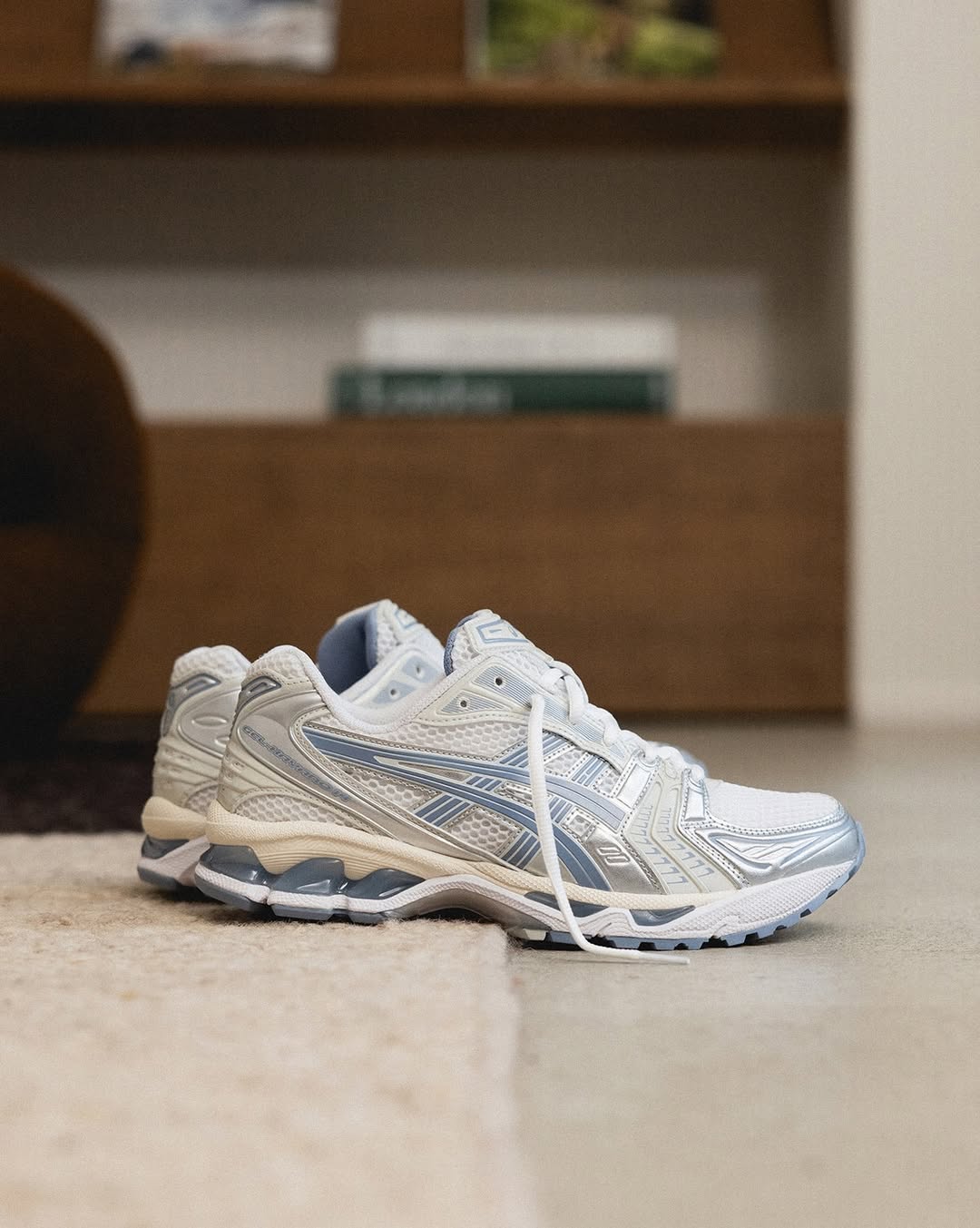ASICS Gel-Kayano 14 White Light Navy