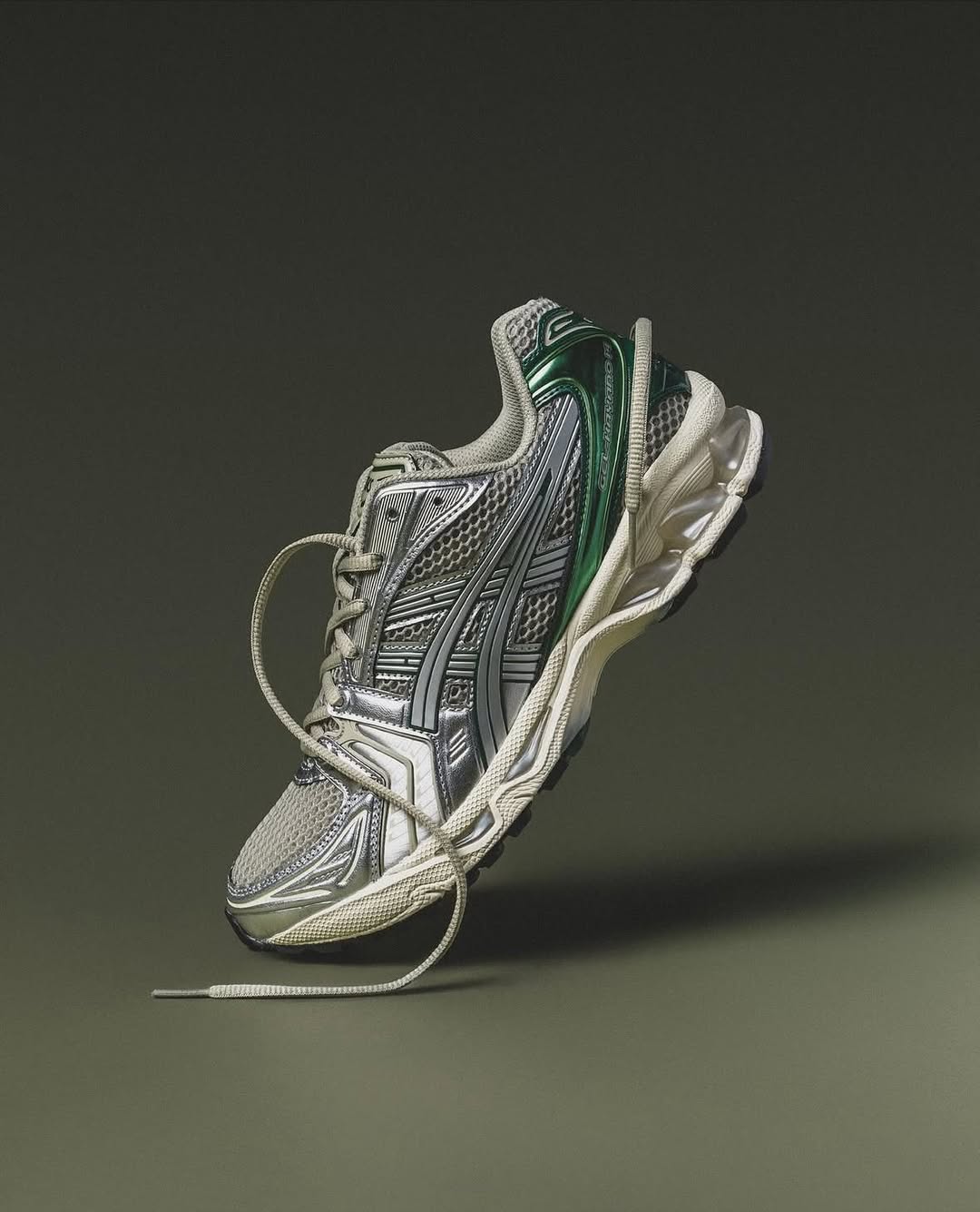 ASICS Gel-Kayano 14 Dried Leaf Green Pure Silver