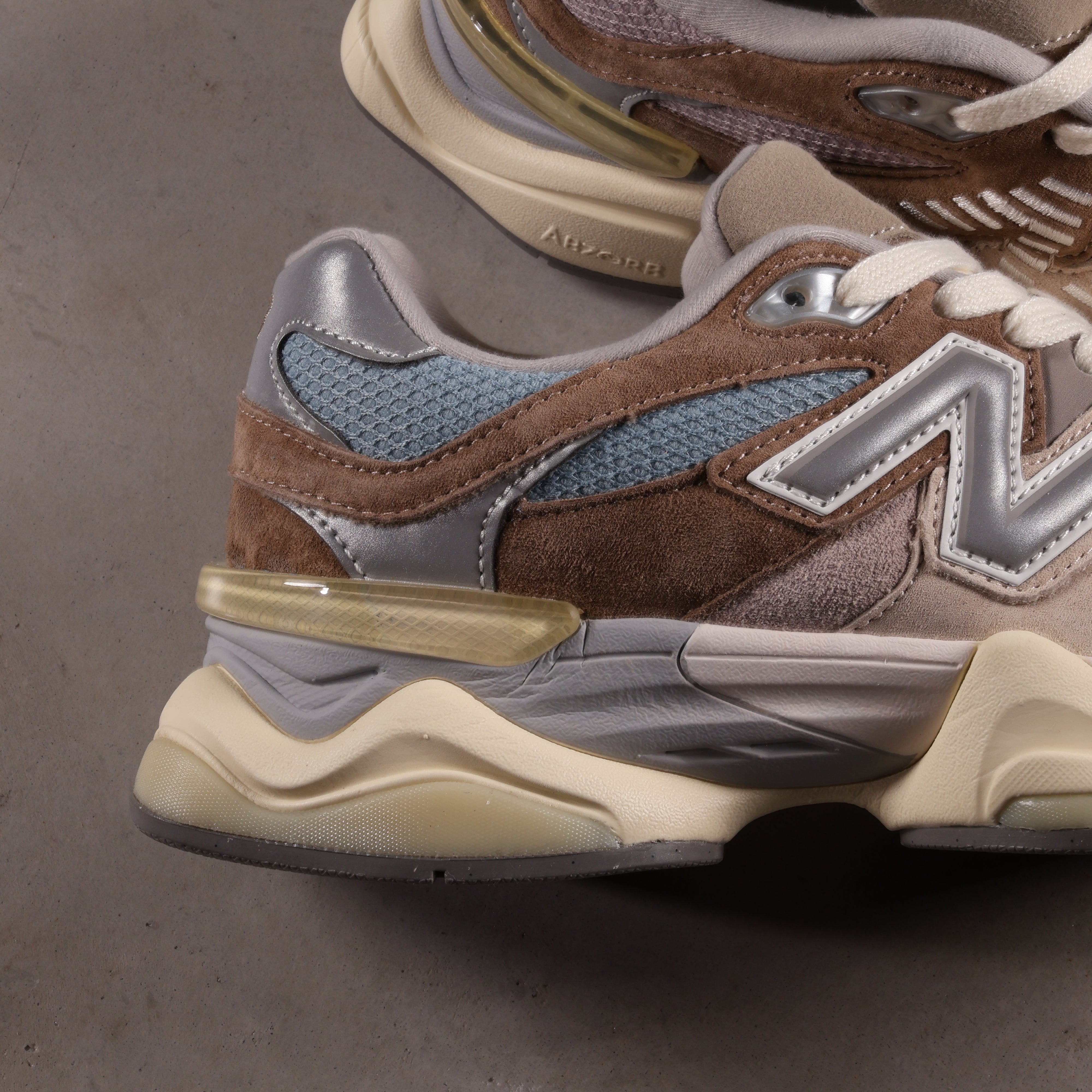 New Balance 9060 Sea Salt Blue Mushroom
