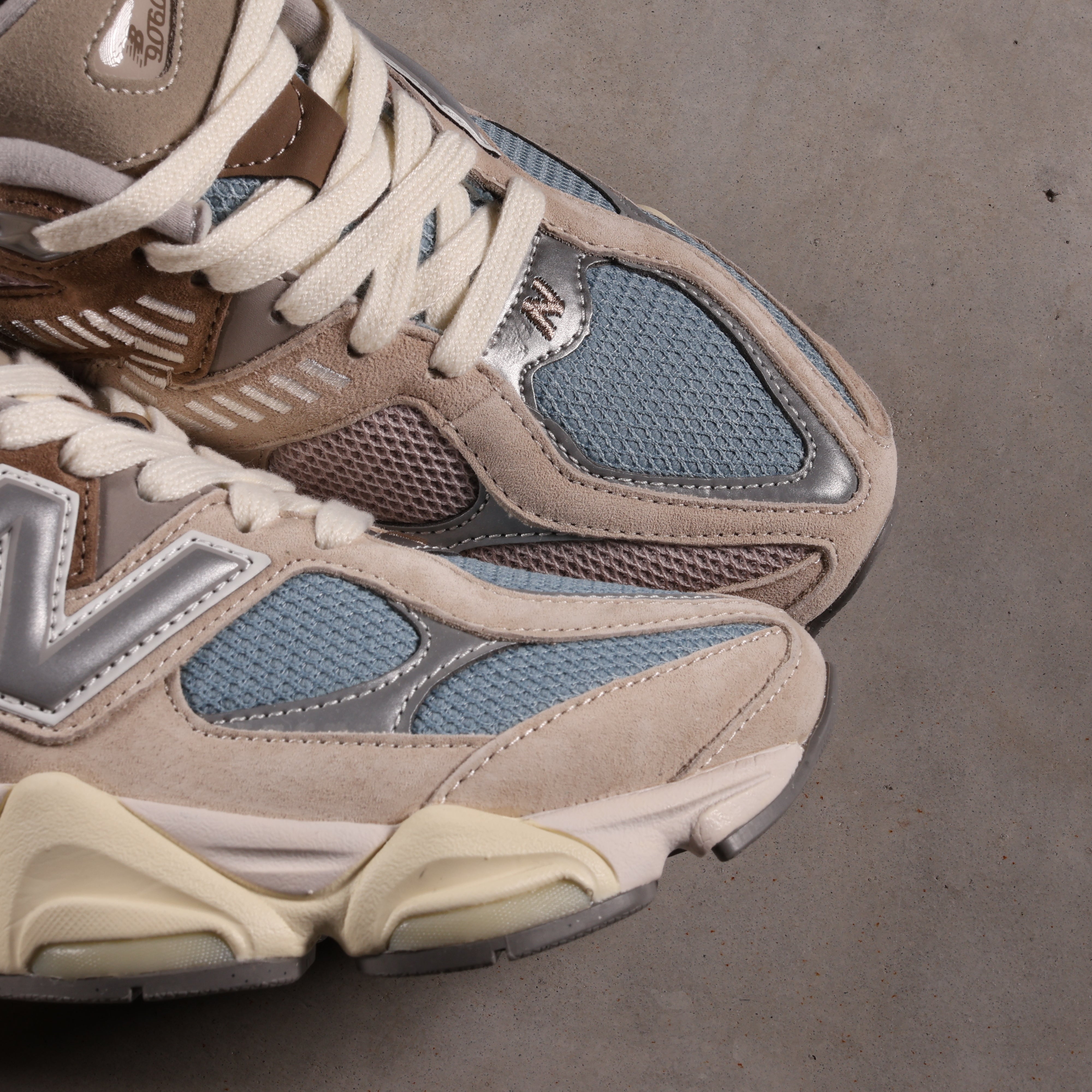 New Balance 9060 Sea Salt Blue Mushroom
