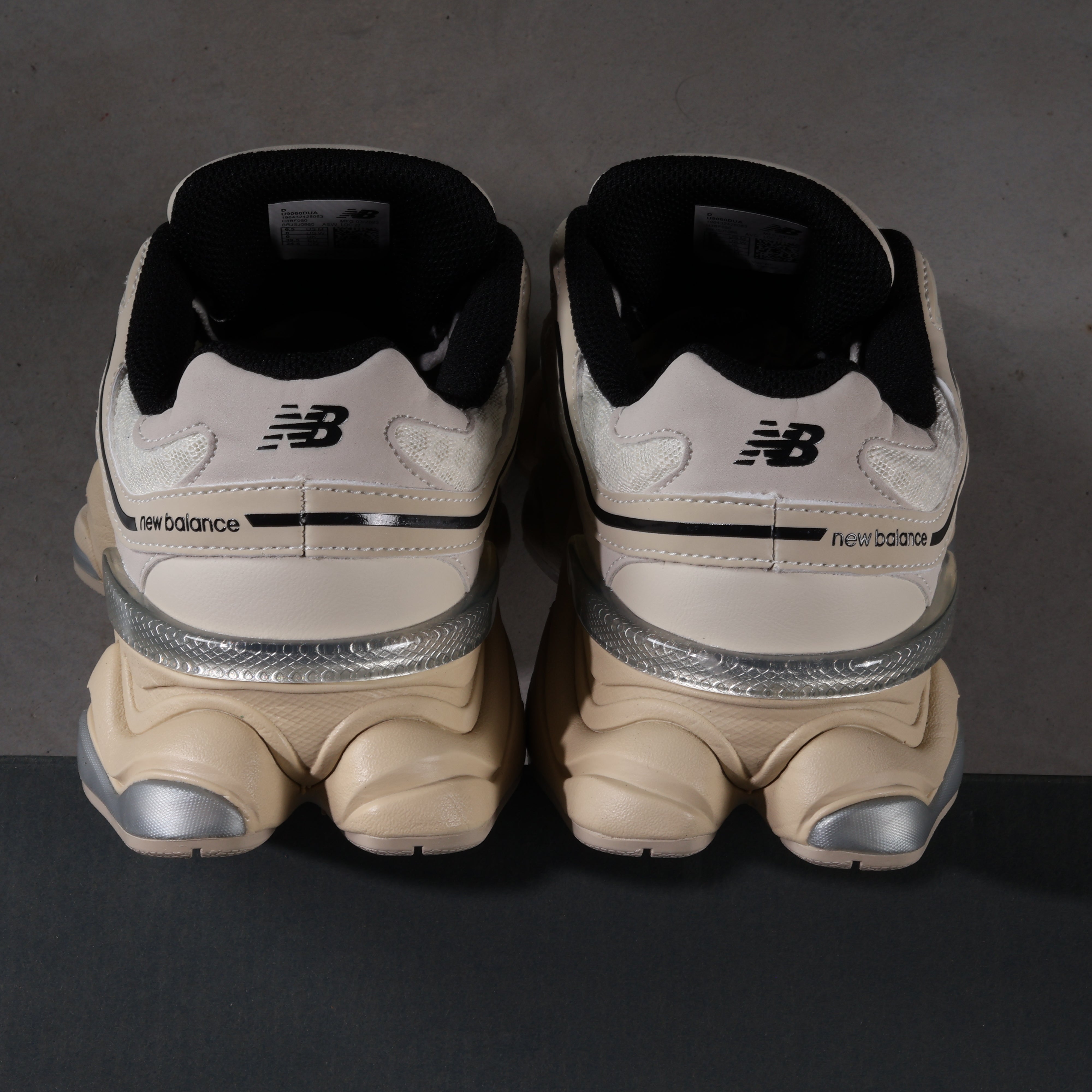 New Balance 9060 Turtledove Black Silver Metallic