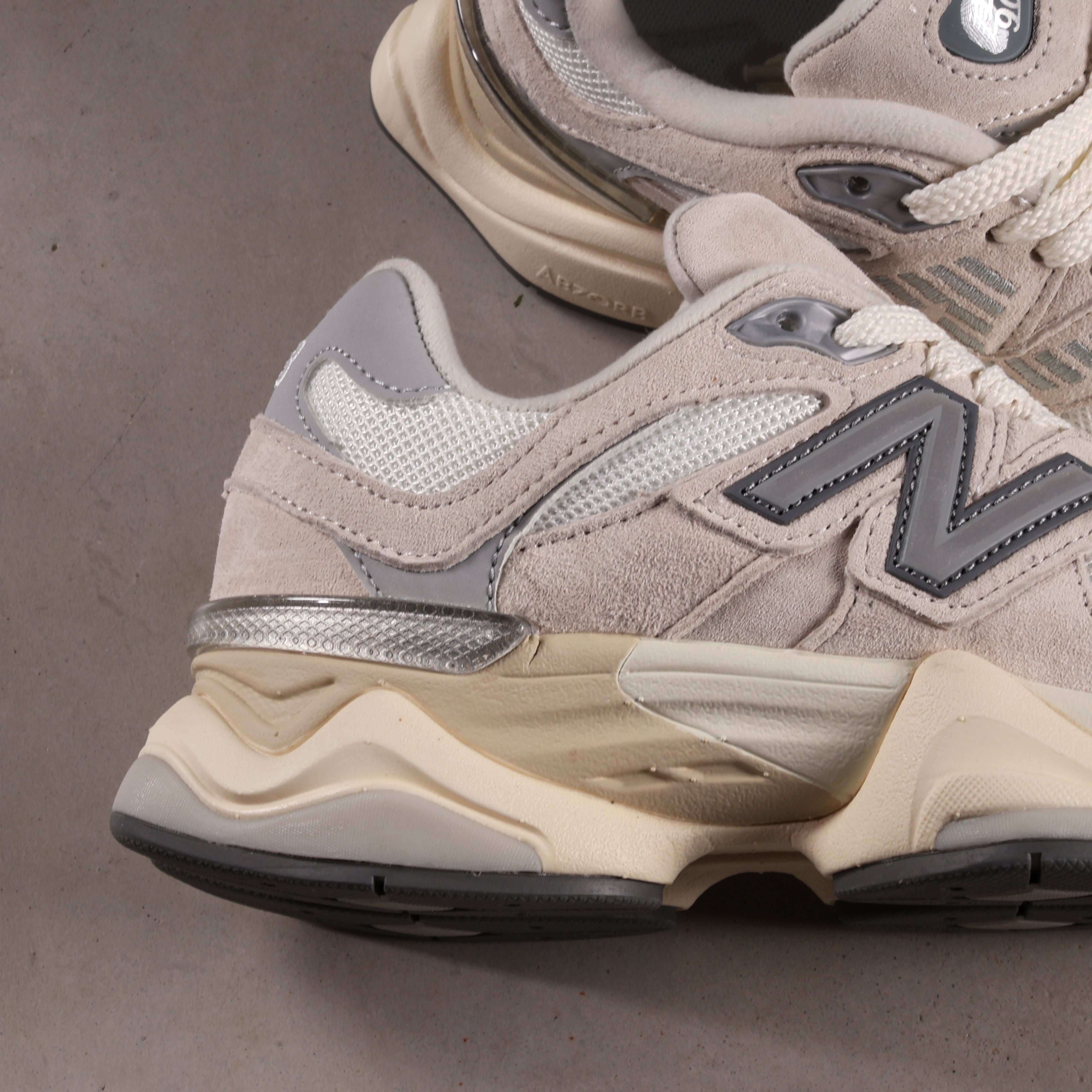 New Balance 9060 Sea Salt White