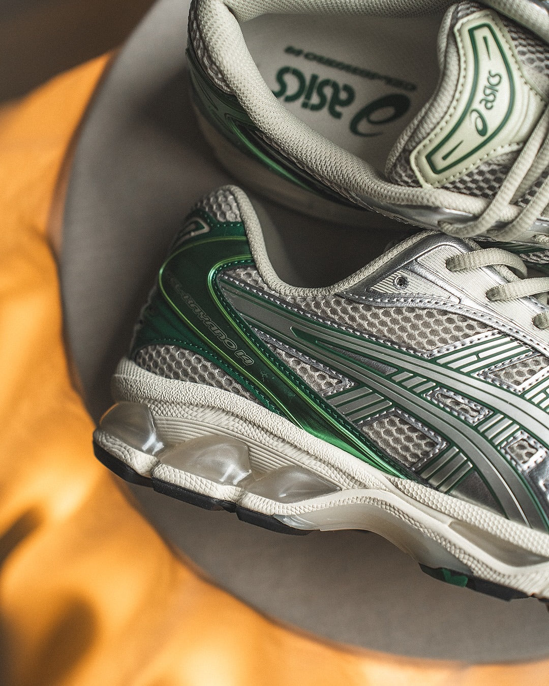 ASICS Gel-Kayano 14 Dried Leaf Green Pure Silver