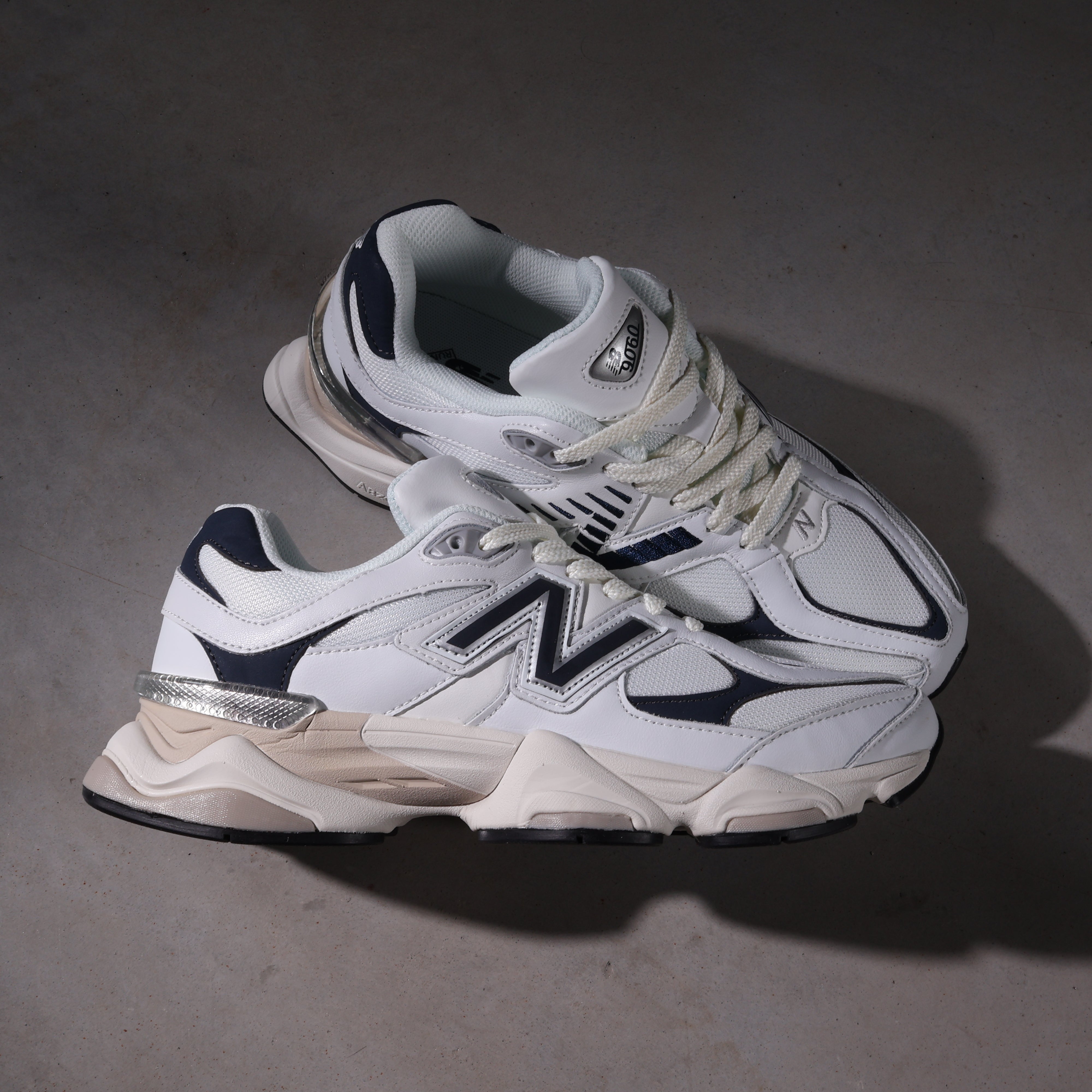 New Balance 9060 White Navy