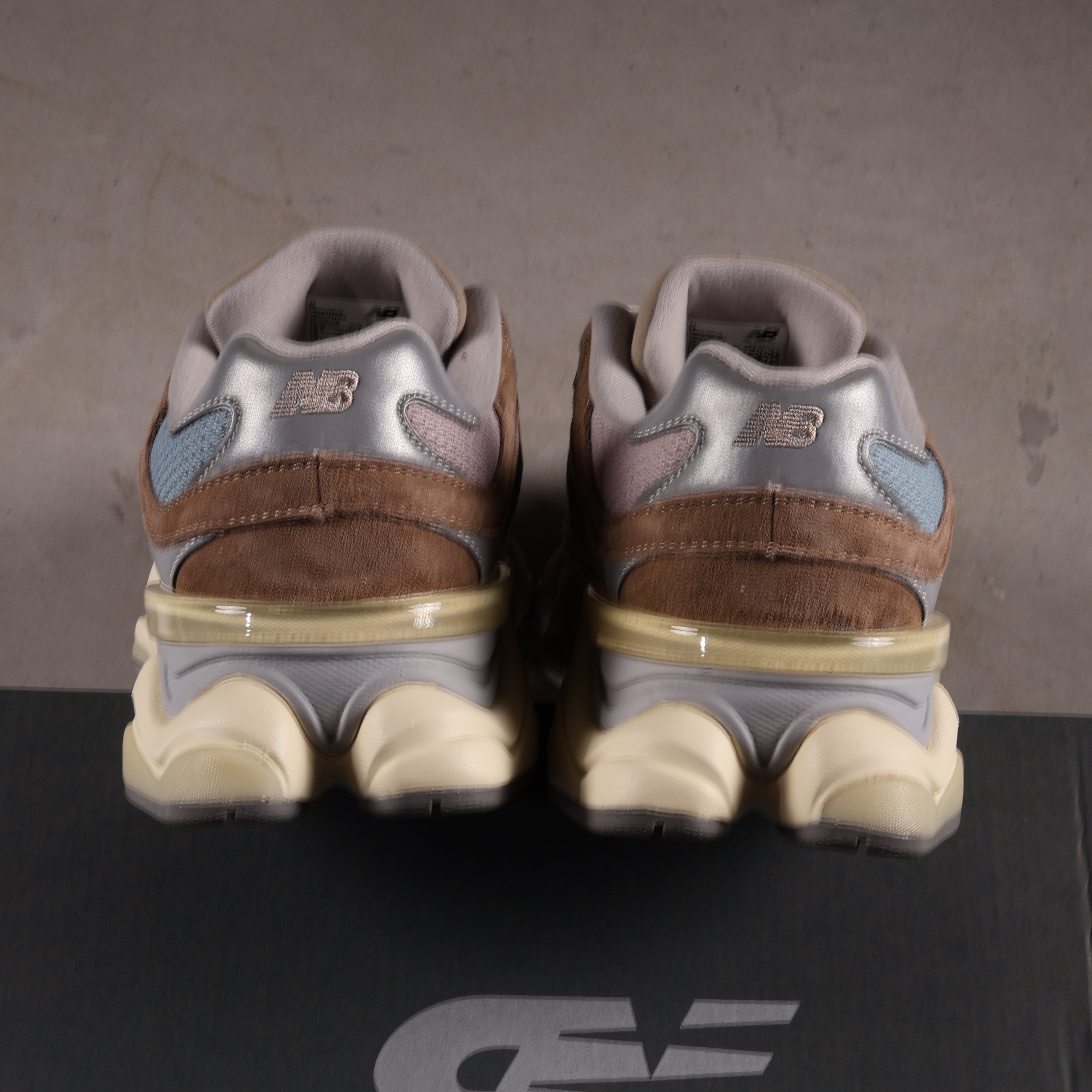 New Balance 9060 Sea Salt Blue Mushroom