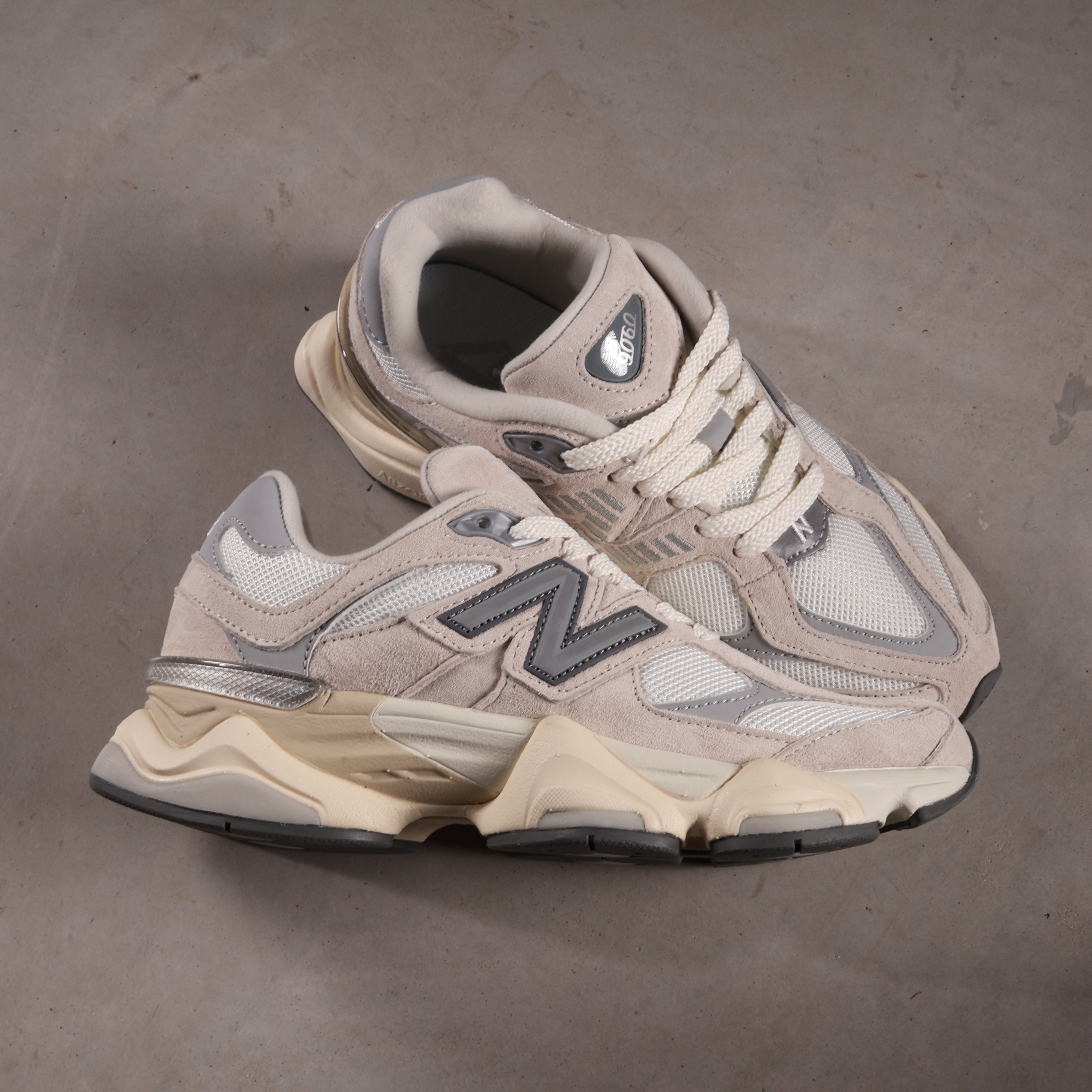 New Balance 9060 Sea Salt White